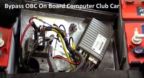 If the voltmeter demonstrates the full battery voltage, without any click, probably the coil inside the solenoid is broken and you ought to replace it. . How to bypass obc on club car precedent